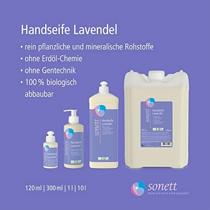 sonett HAND SOAP LAVENDER 300 ML - Image 2